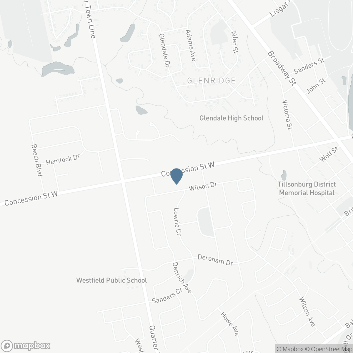105 CONCESSION STREET W, Tillsonburg, Ontario N4G 1R8
